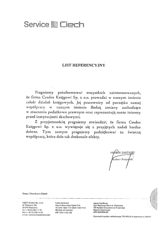 Referencje